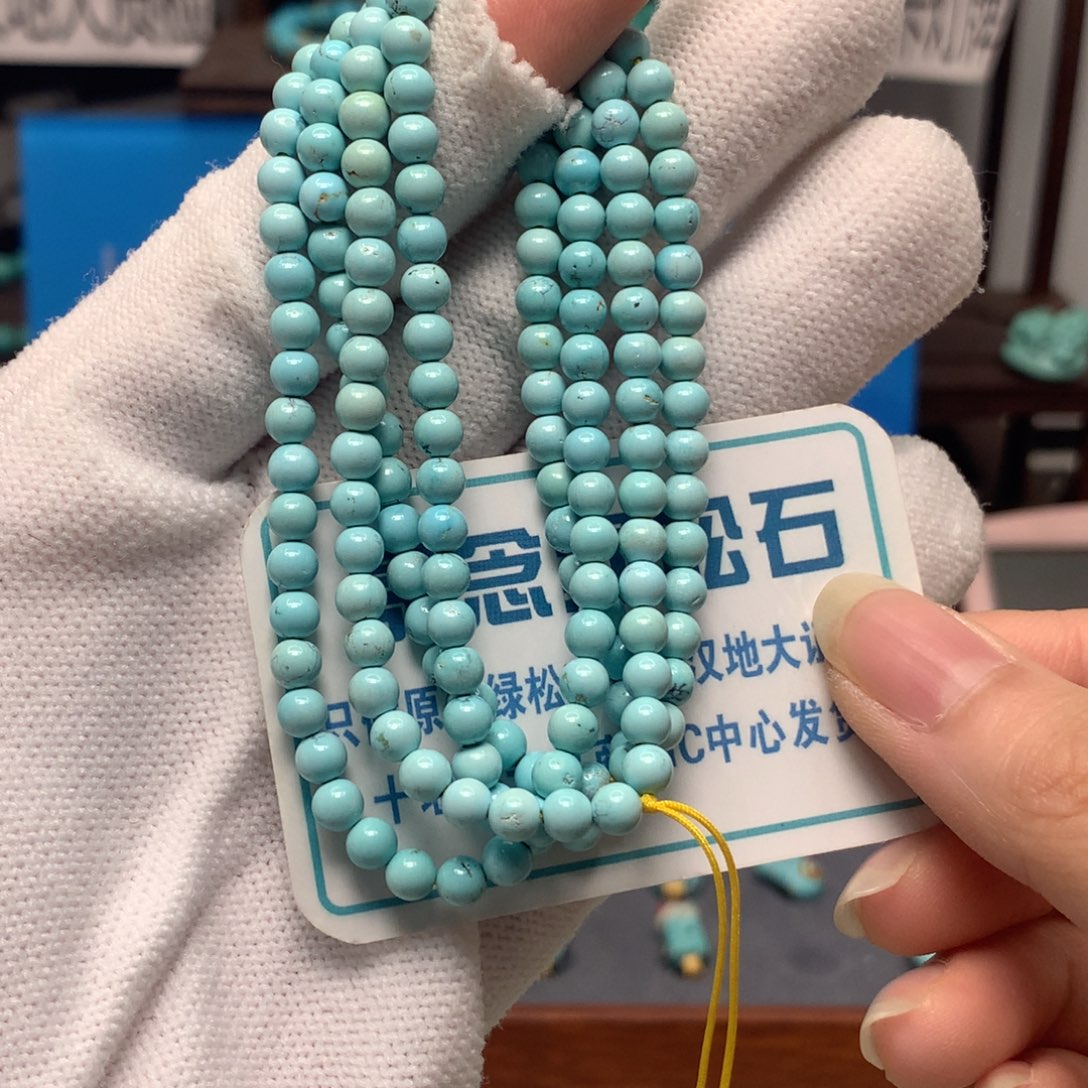 绿松石未镶嵌挂件