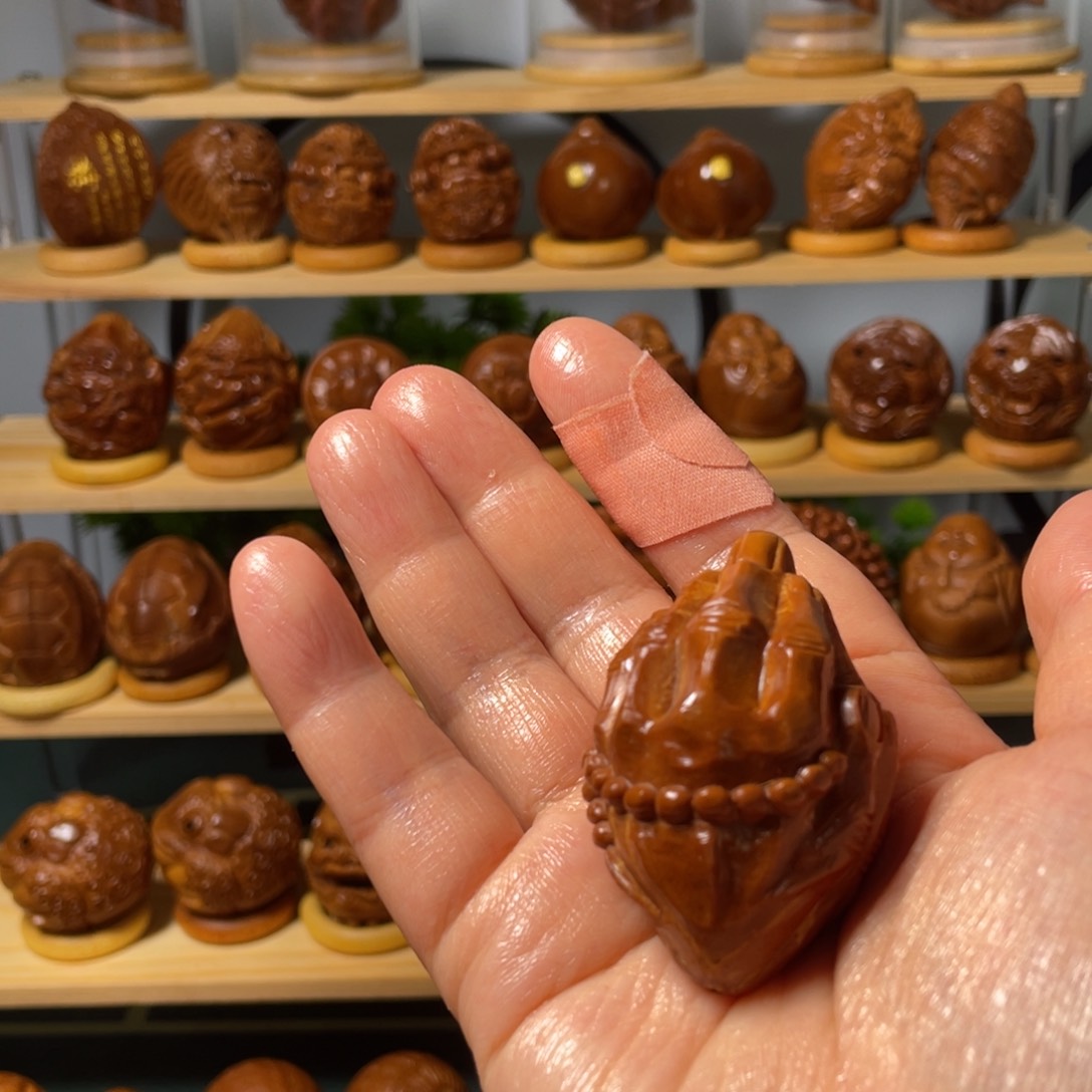 橄榄核手串/手链佛手手把