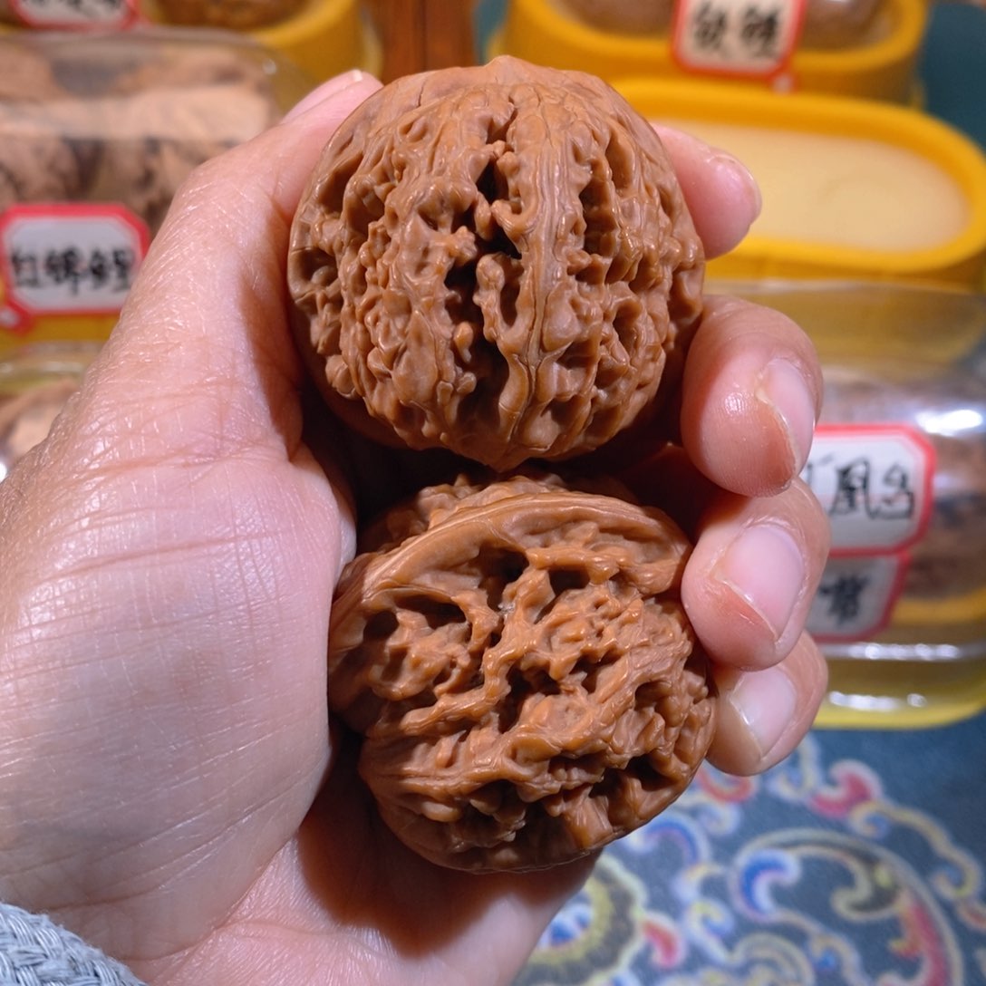 吊坠文玩核桃临****）44凤凰台