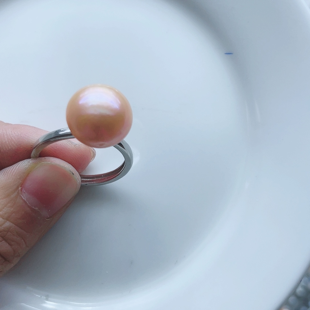 淡水珍珠颈饰钛钢