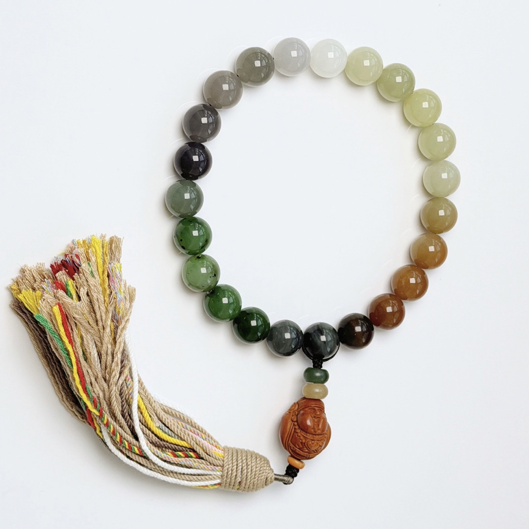 多宝手持12mm和田玉