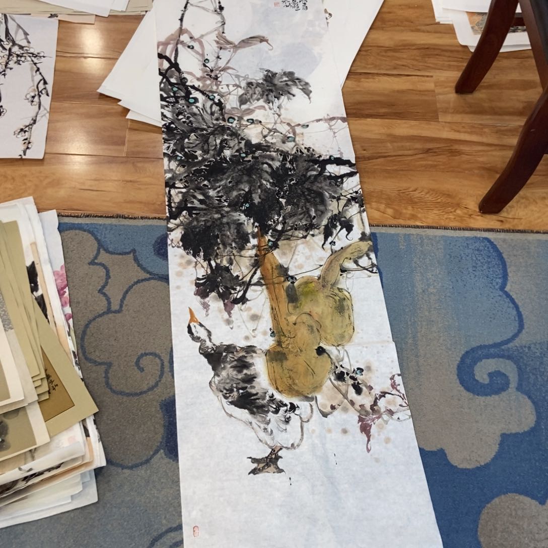 【闪购商品】国画楚*墨鱼精品墨鱼精品