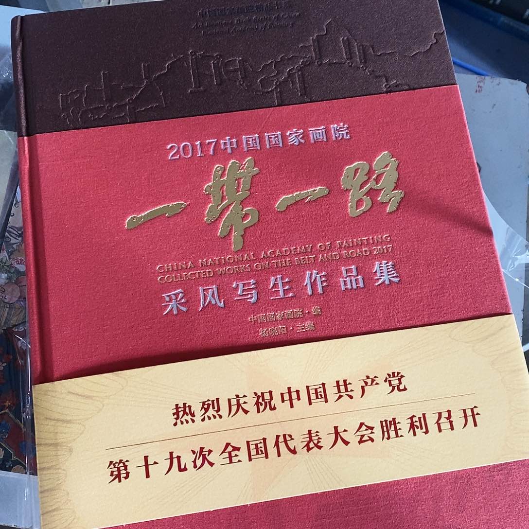 2017中国国家花园一代采风写生作品集