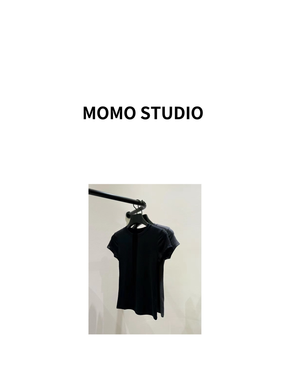 【MOMO STUDIO】极简净版莱赛尔羊毛短袖