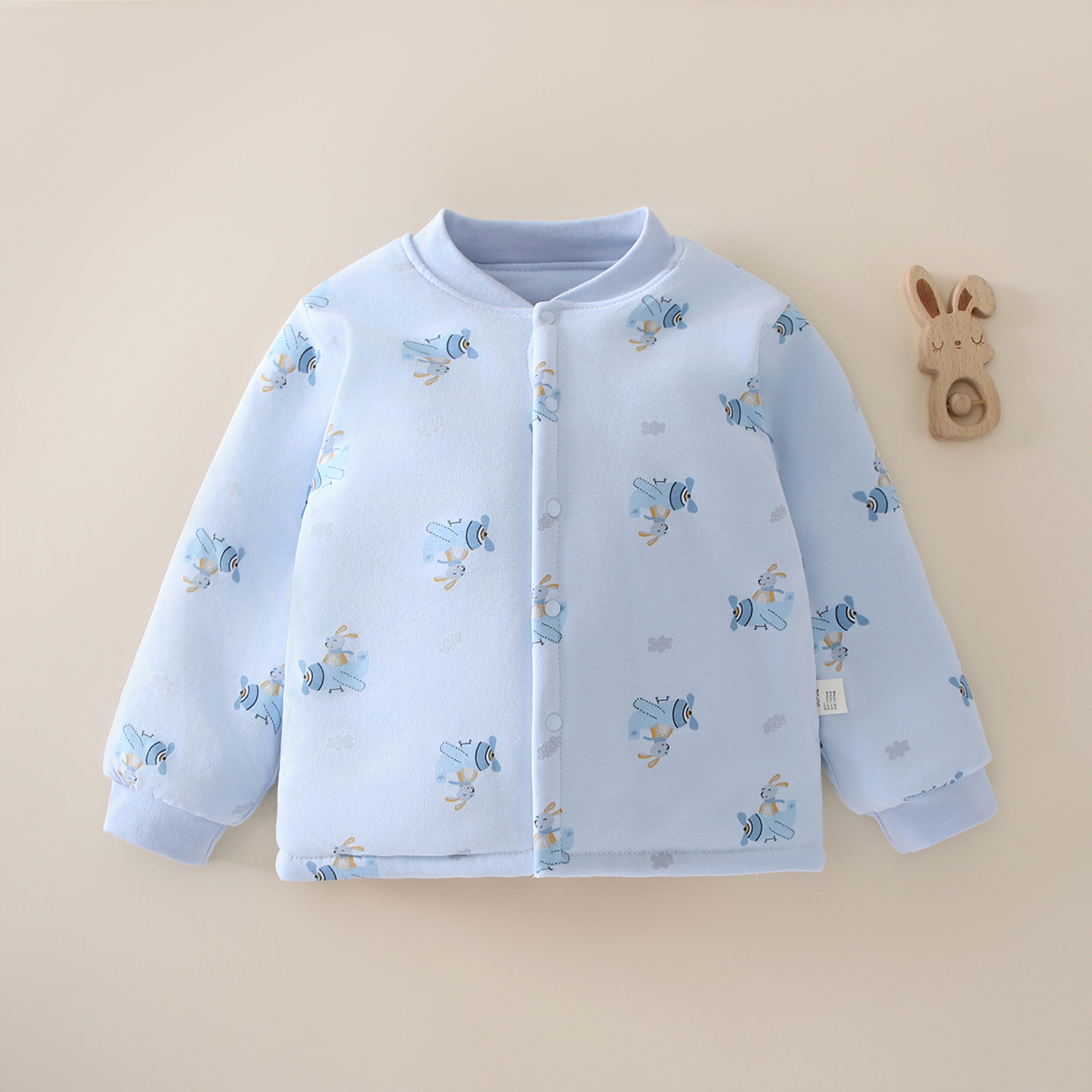 婴幼儿棉袄秋冬新款儿童棉衣1岁3男女宝宝保暖200克夹棉棉花上衣