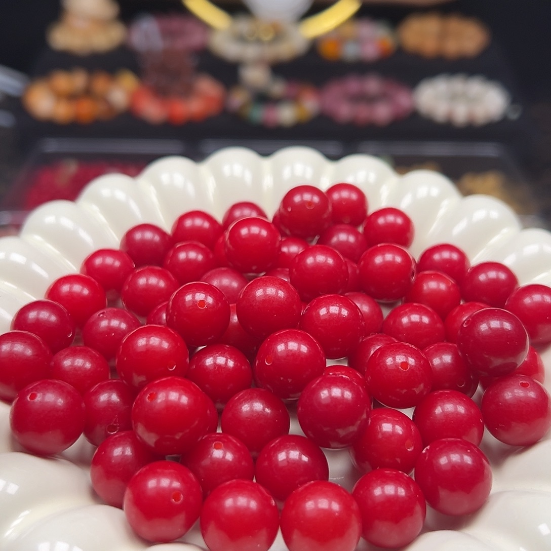 手串菩提根/象牙果卡14鸿运当头500颗