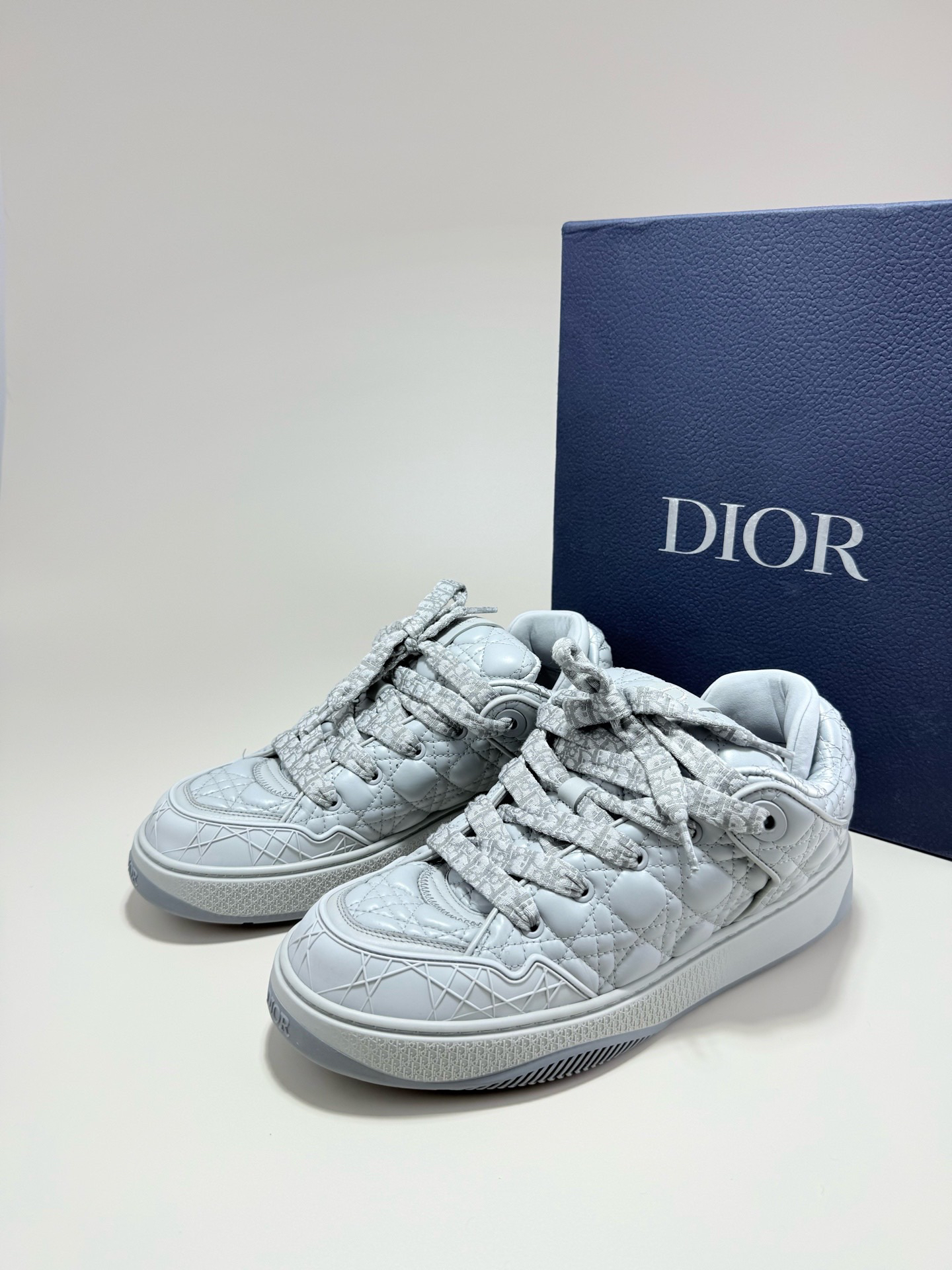 99新 DIOR/迪奥 DIOR迪奥ERL联名B9S丝绸面包鞋 43码 99新13488