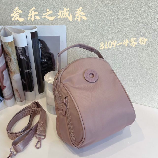 ins拉链暗袋网红小包包分层款单根优雅风双肩包韩版日系学生