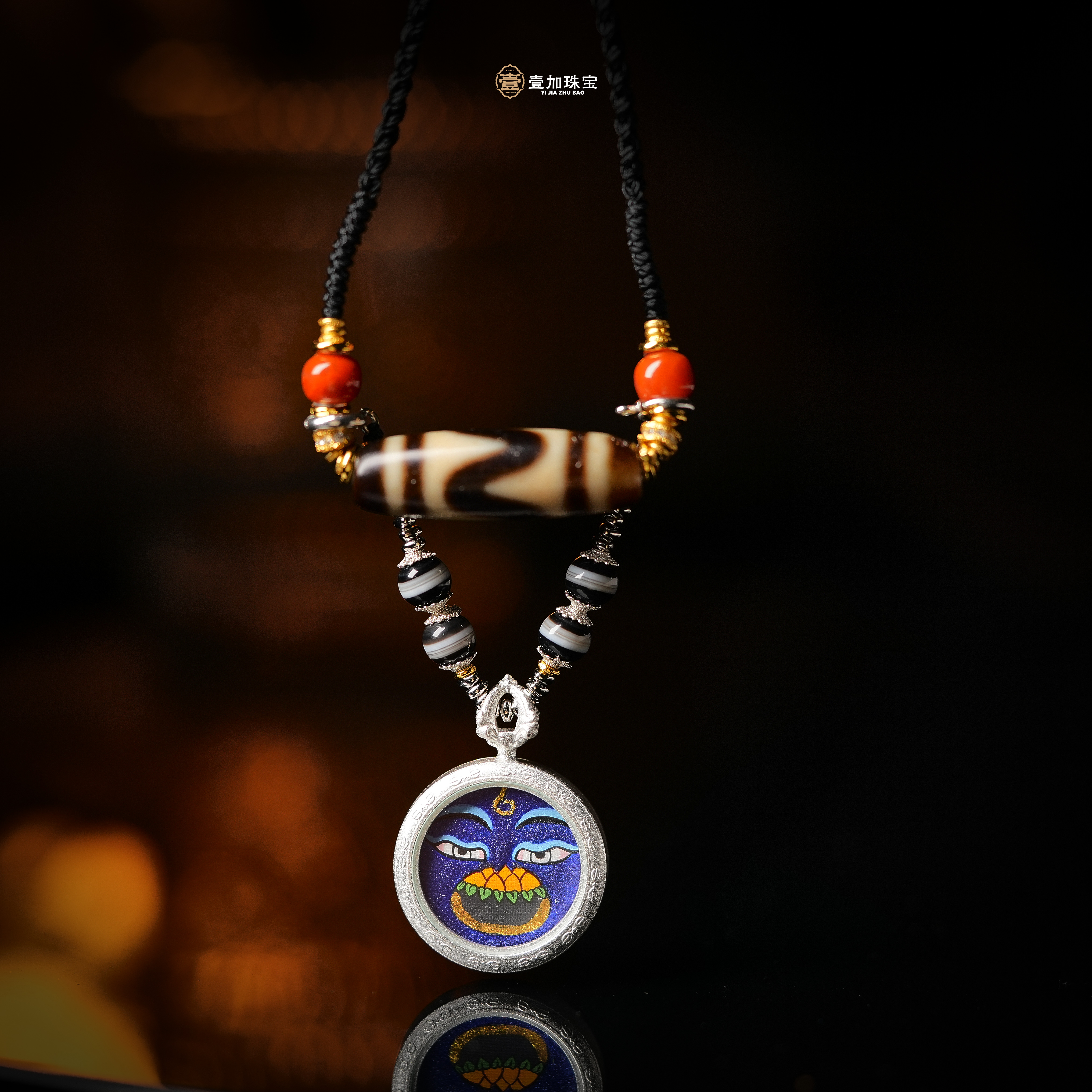 壹壹加师姐|手工设计药师F小卡横版牙牙项链多样性发一8174N