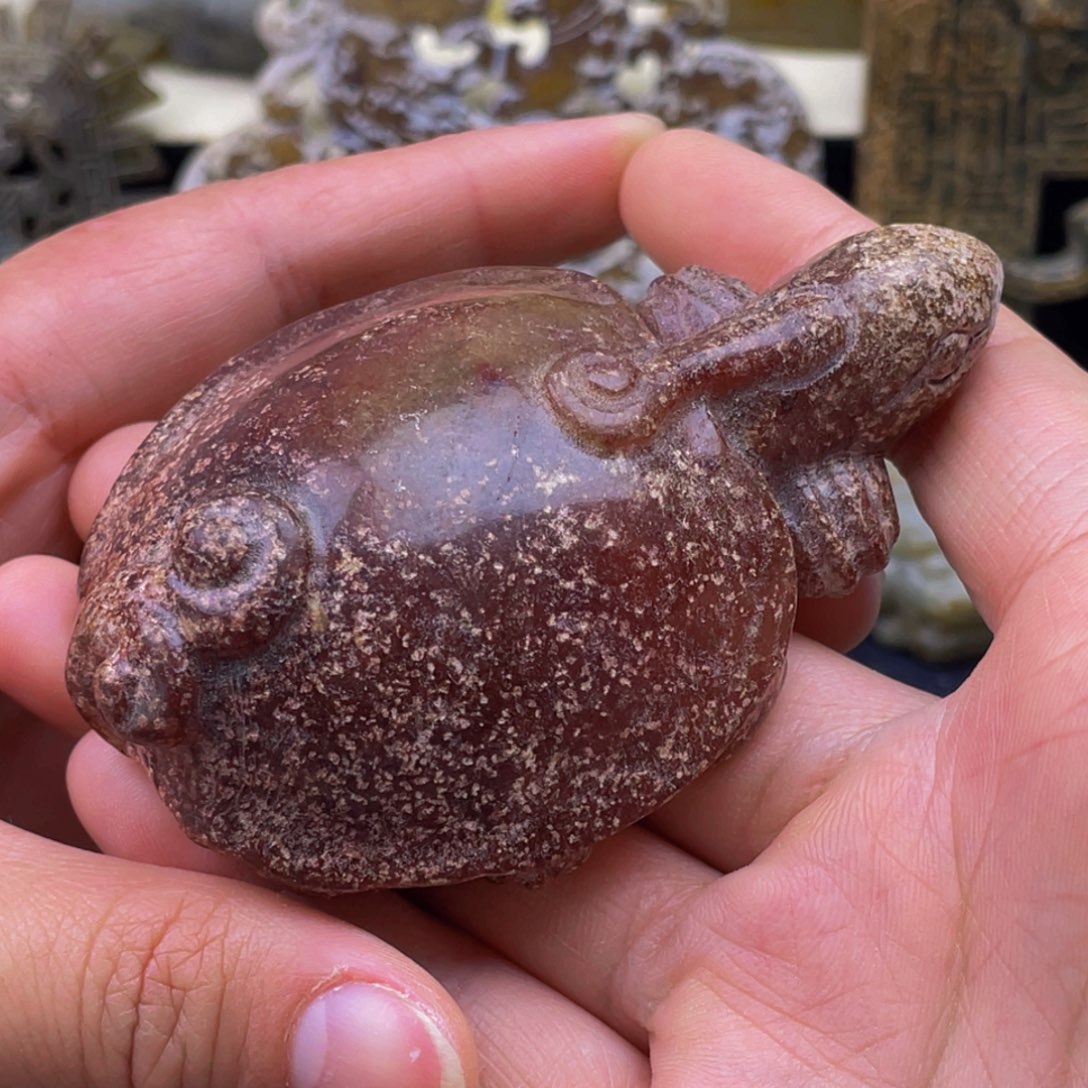 蛇纹石玉未镶嵌颈饰128