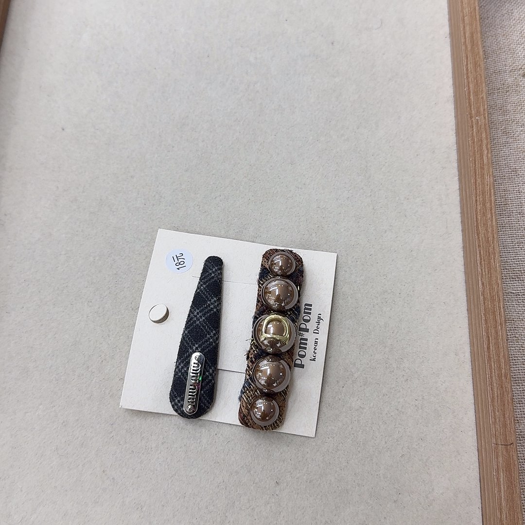 皮质铁合金夹子38