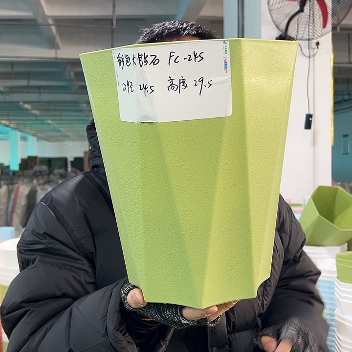 Fc245口24高29果绿无托4只