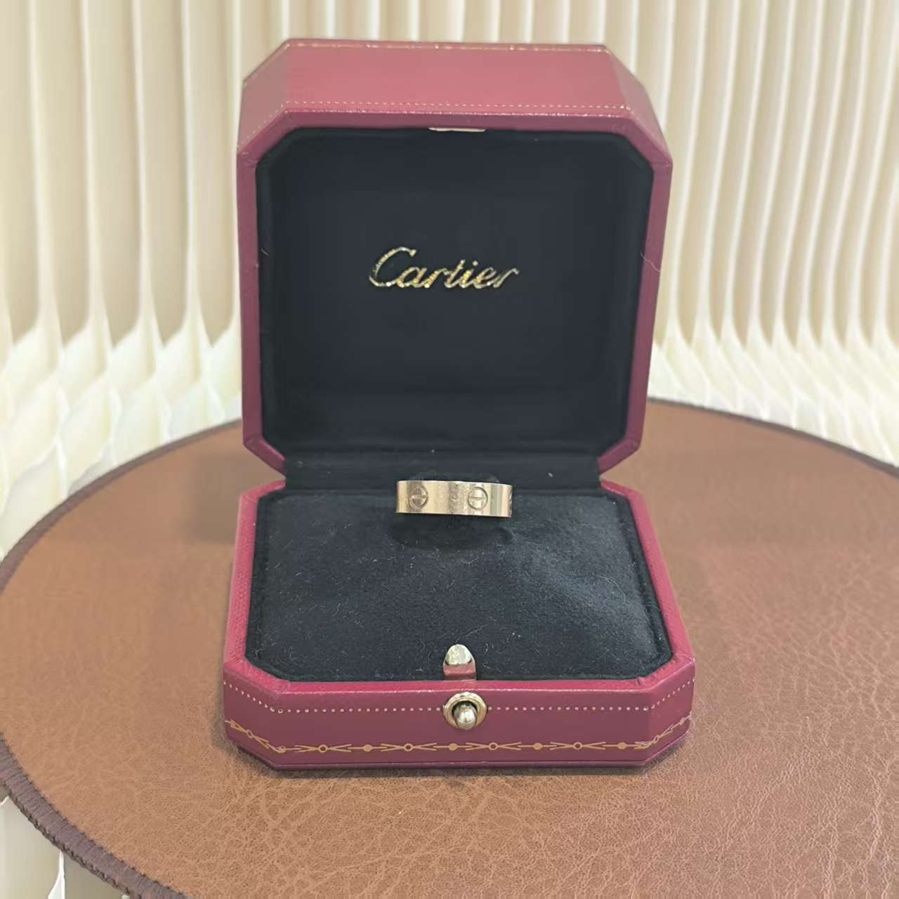 99新 Cartier/卡地亚 卡地亚戒指指围14欧码53 a
