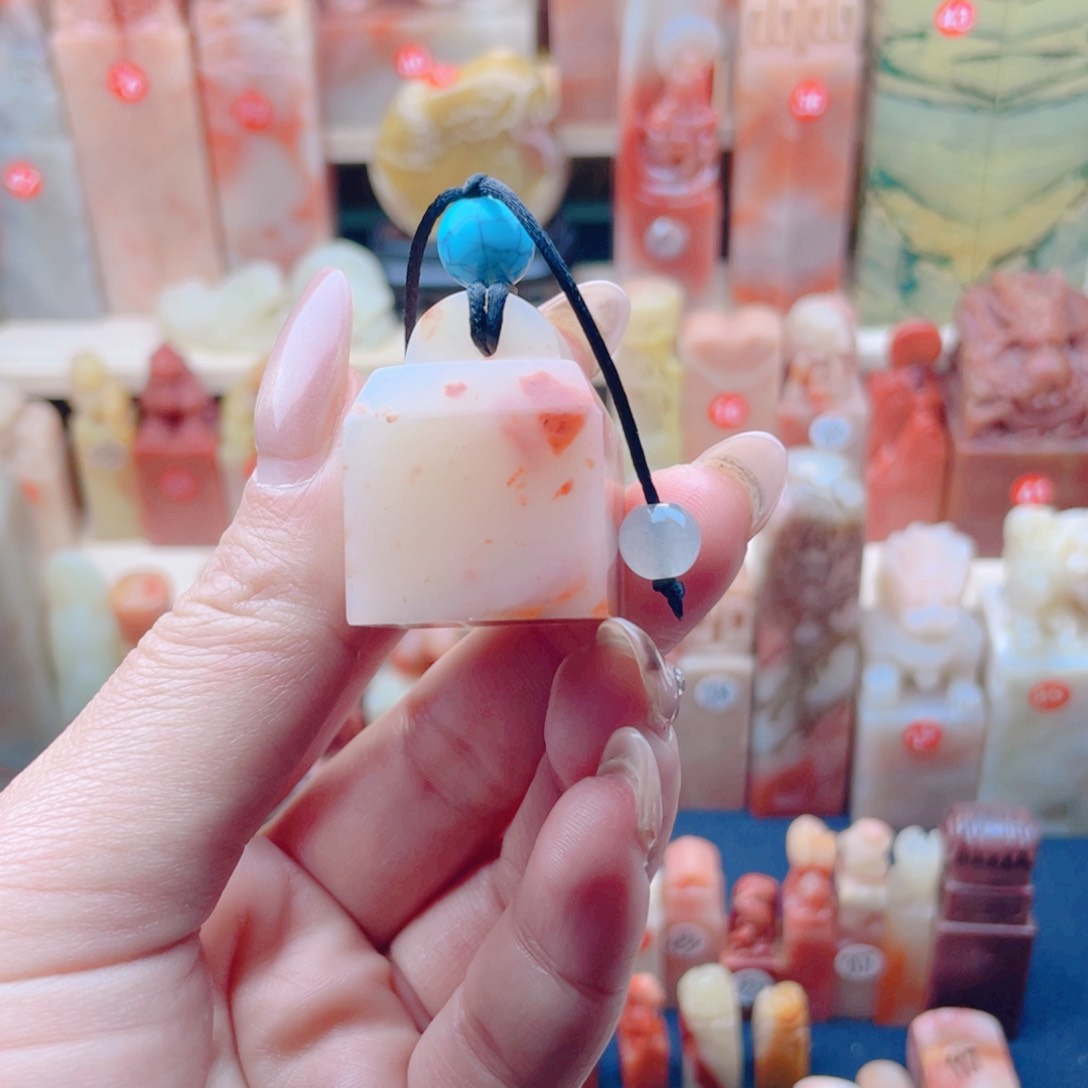 寿山石?**?寿山石手工篆刻