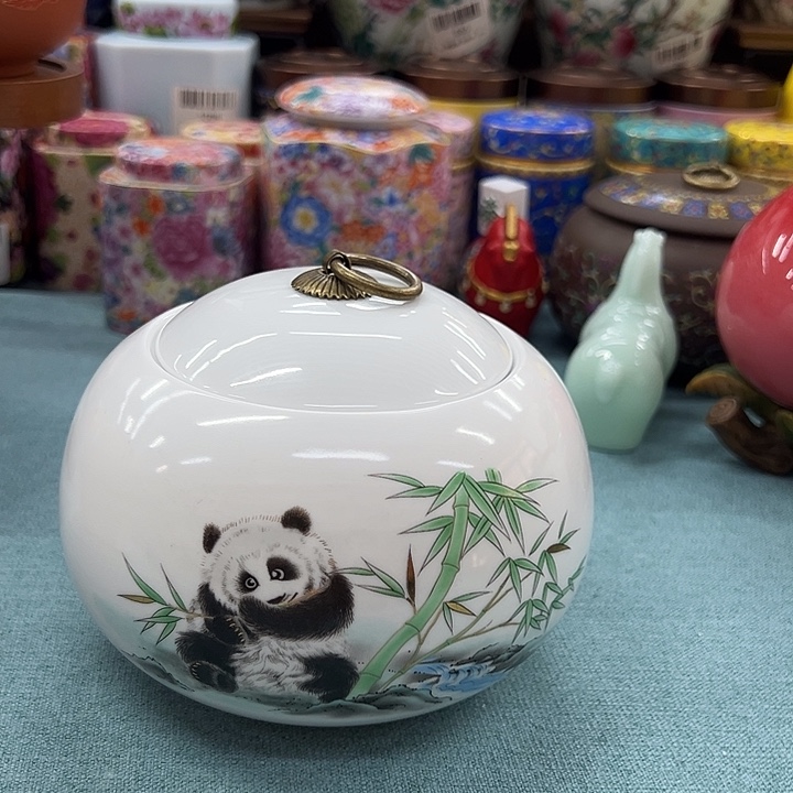 瓷片茶叶罐茶叶罐1242