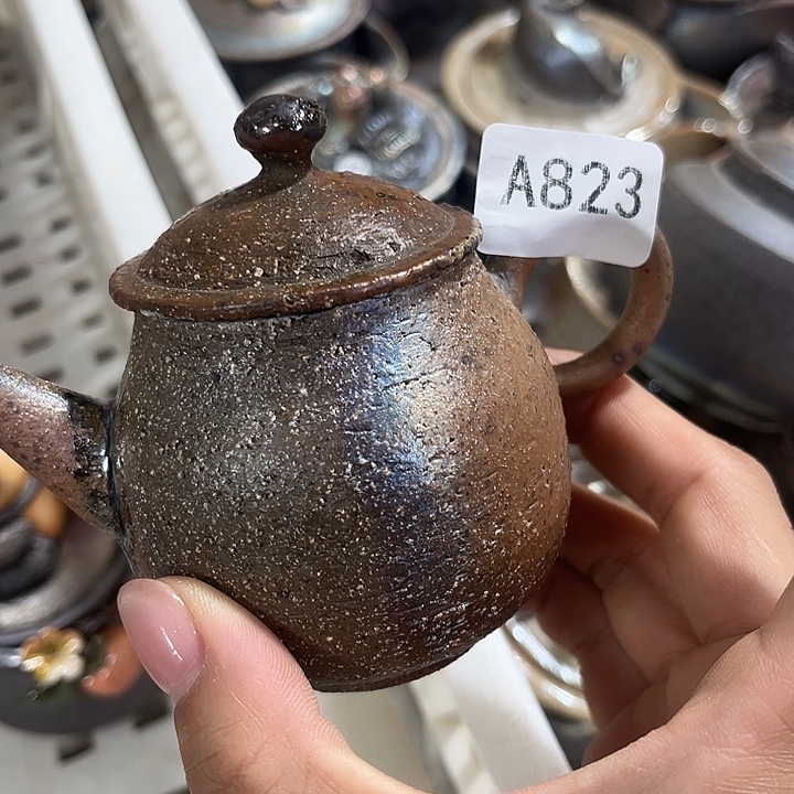 柴烧裸烧纯手工制作瑕不退不换介意不拍