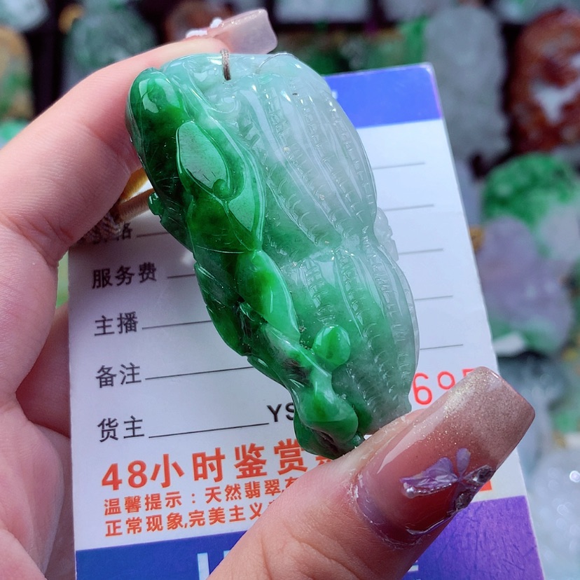 【闪购商品】翡翠颈饰未镶嵌挂件