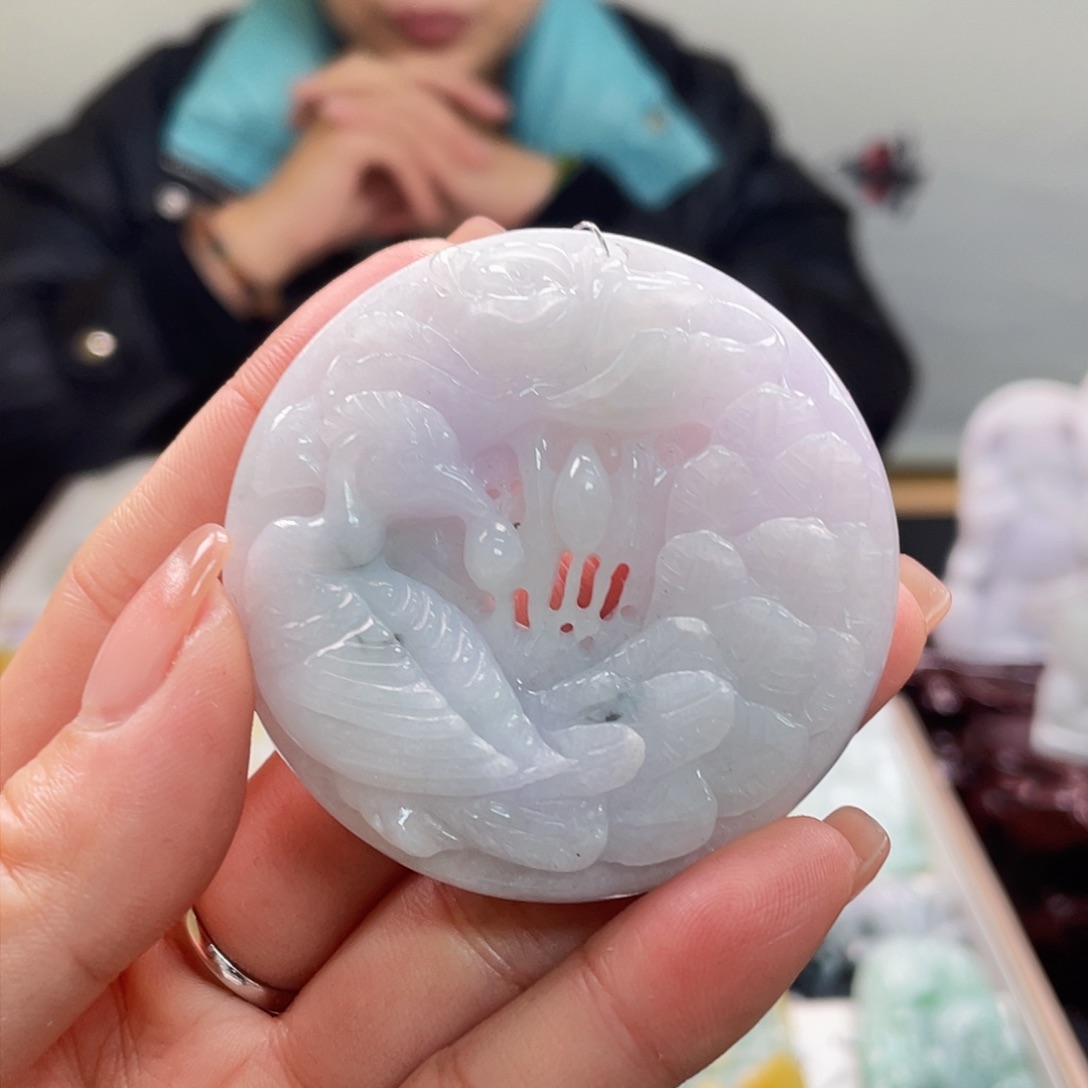 翡翠吊坠(不含链)未镶嵌