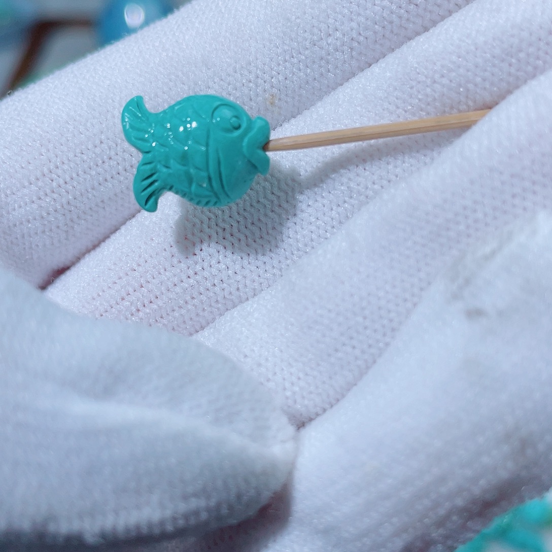 周****绿松石未镶嵌珠宝奇石