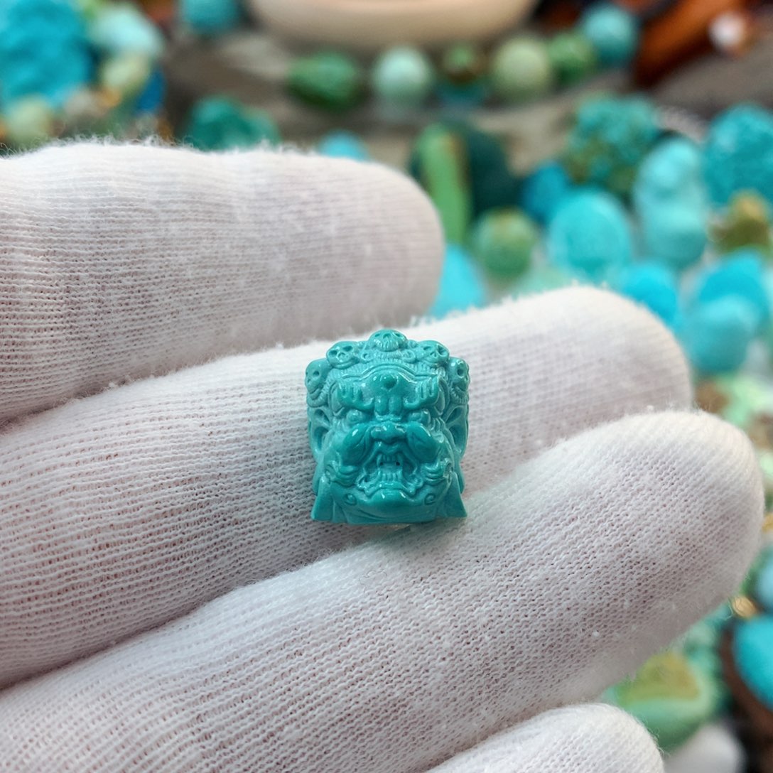 绿松石未镶嵌珠宝半成品