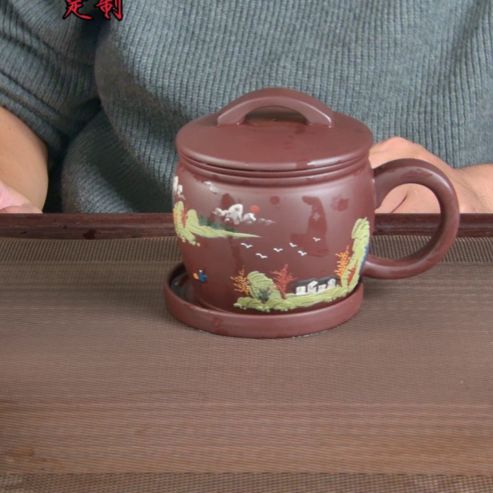 茶杯紫砂高档紫砂茶具套装