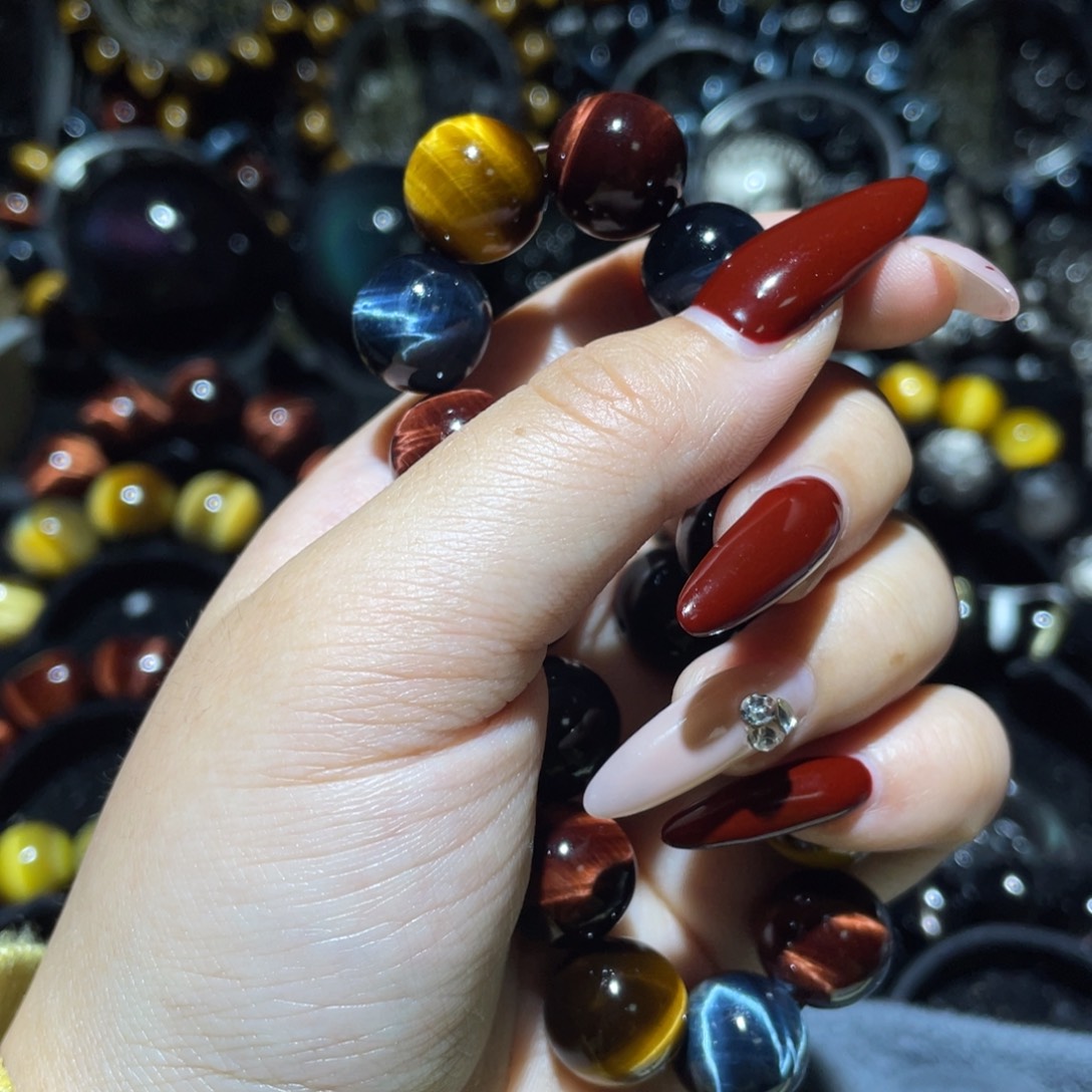 用***9黑曜岩未镶嵌吊坠(赠链)