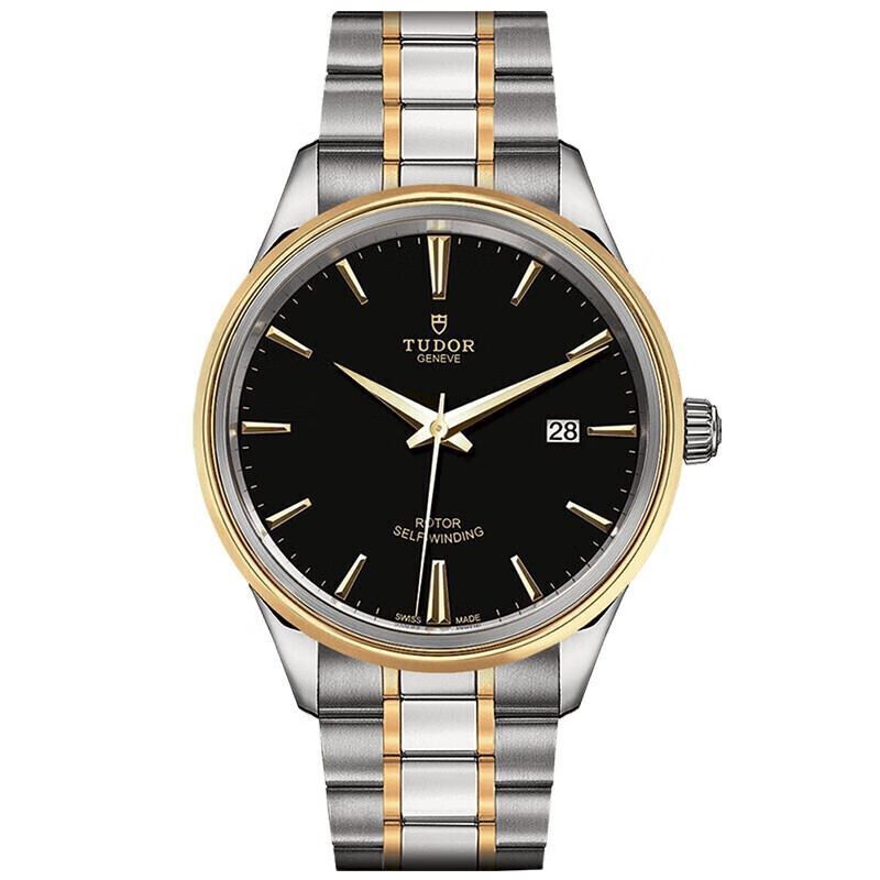 95新 TUDOR/帝舵 风尚12703/单表/黑盘条刻/41mm/男士腕表