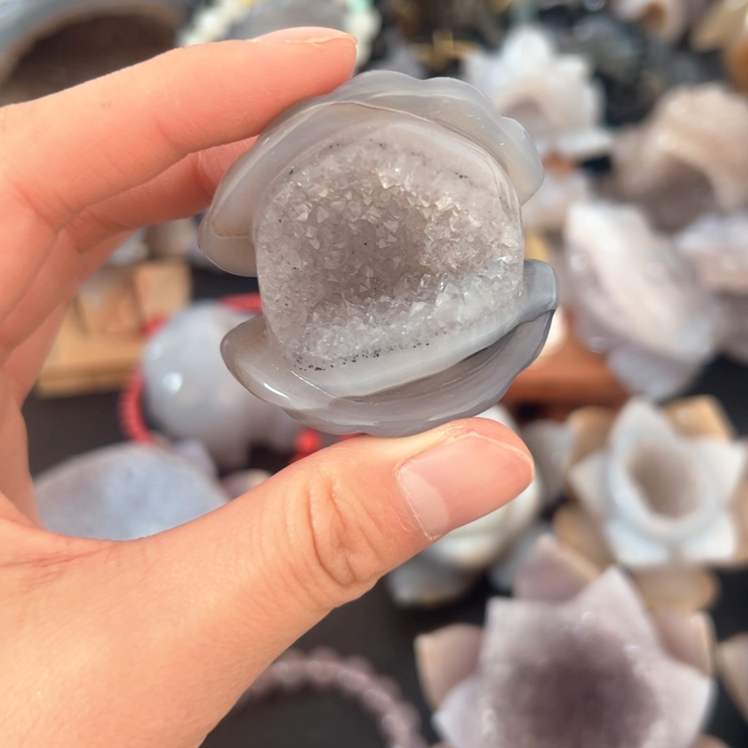 玛瑙/玉髓天然好运未镶嵌