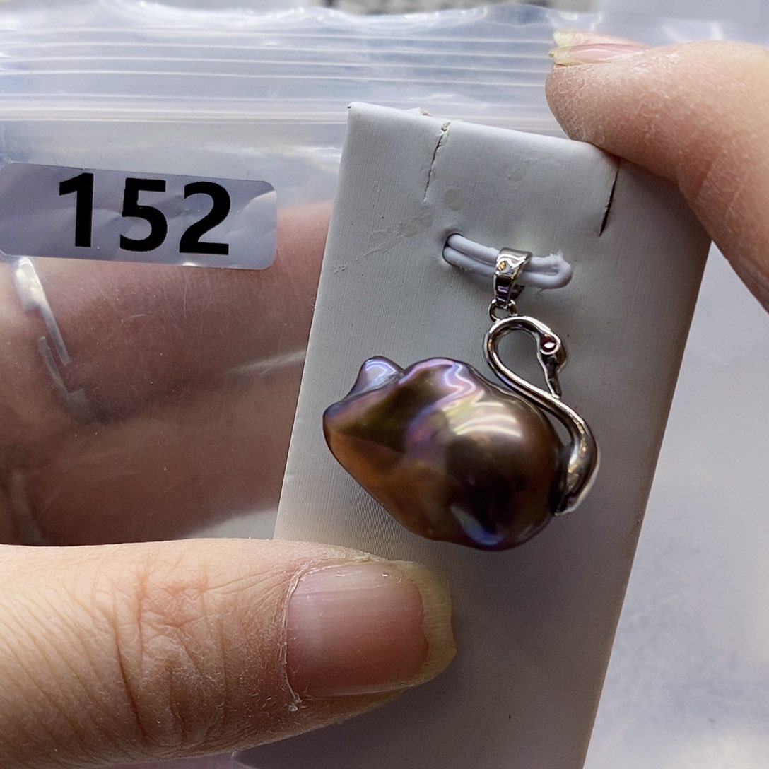 颈饰合金淡水珍珠