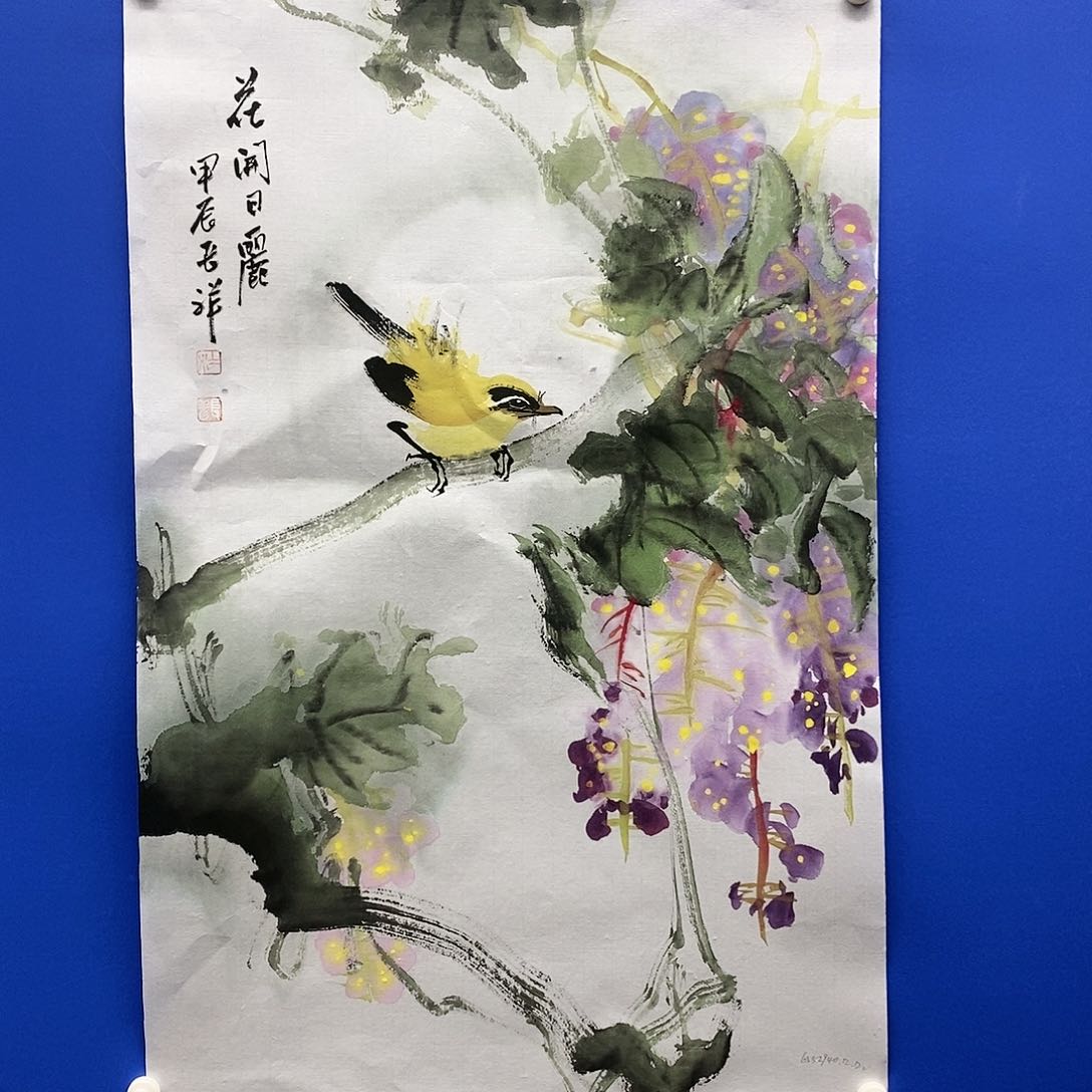 国画国画作品手绘精品