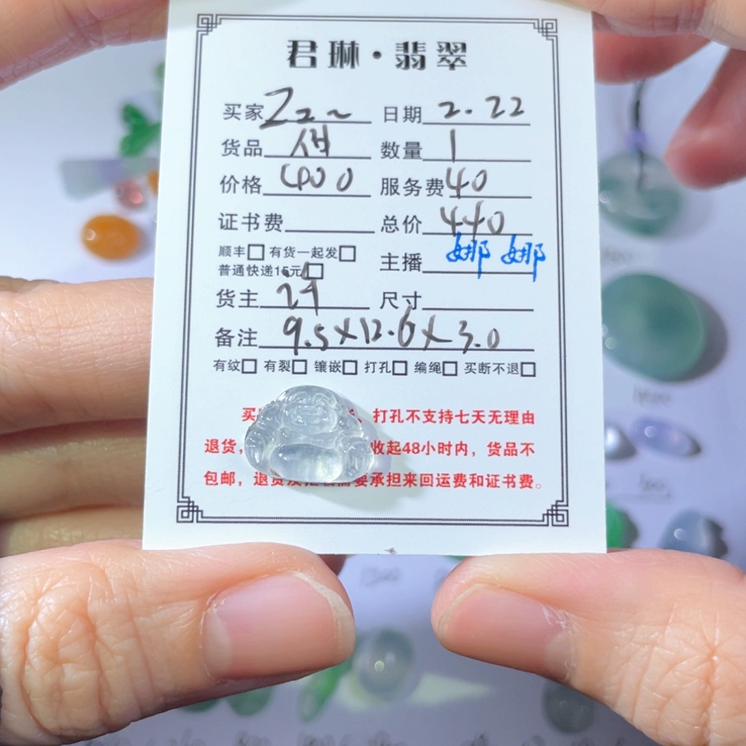 翡翠颈饰未镶嵌Z****?裸石