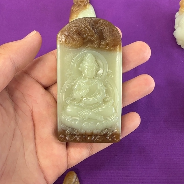 和田玉（糖玉）未镶嵌颈饰