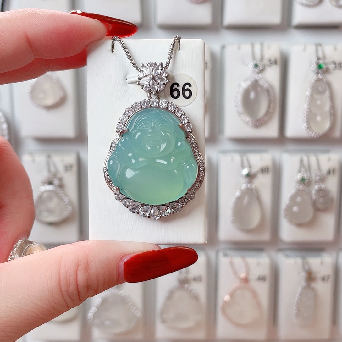 玛瑙/玉髓吊坠(赠链)未镶嵌