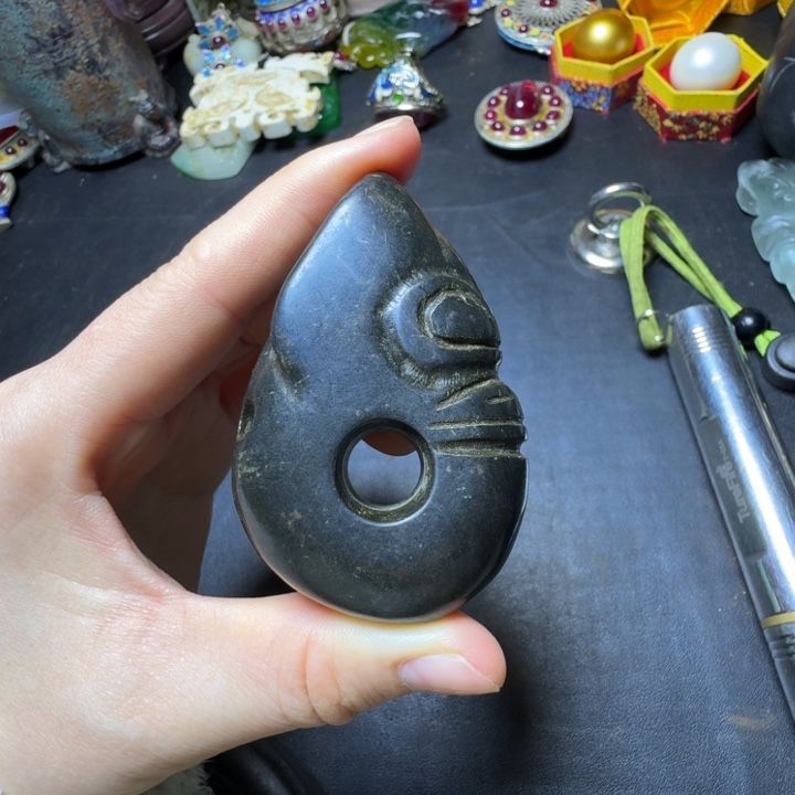 吊坠紫金钵盂菩提
