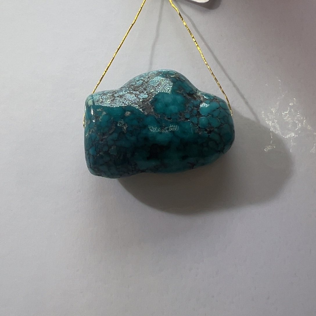 绿松石未镶嵌挂件