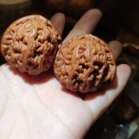 猴头核桃吊坠41三角