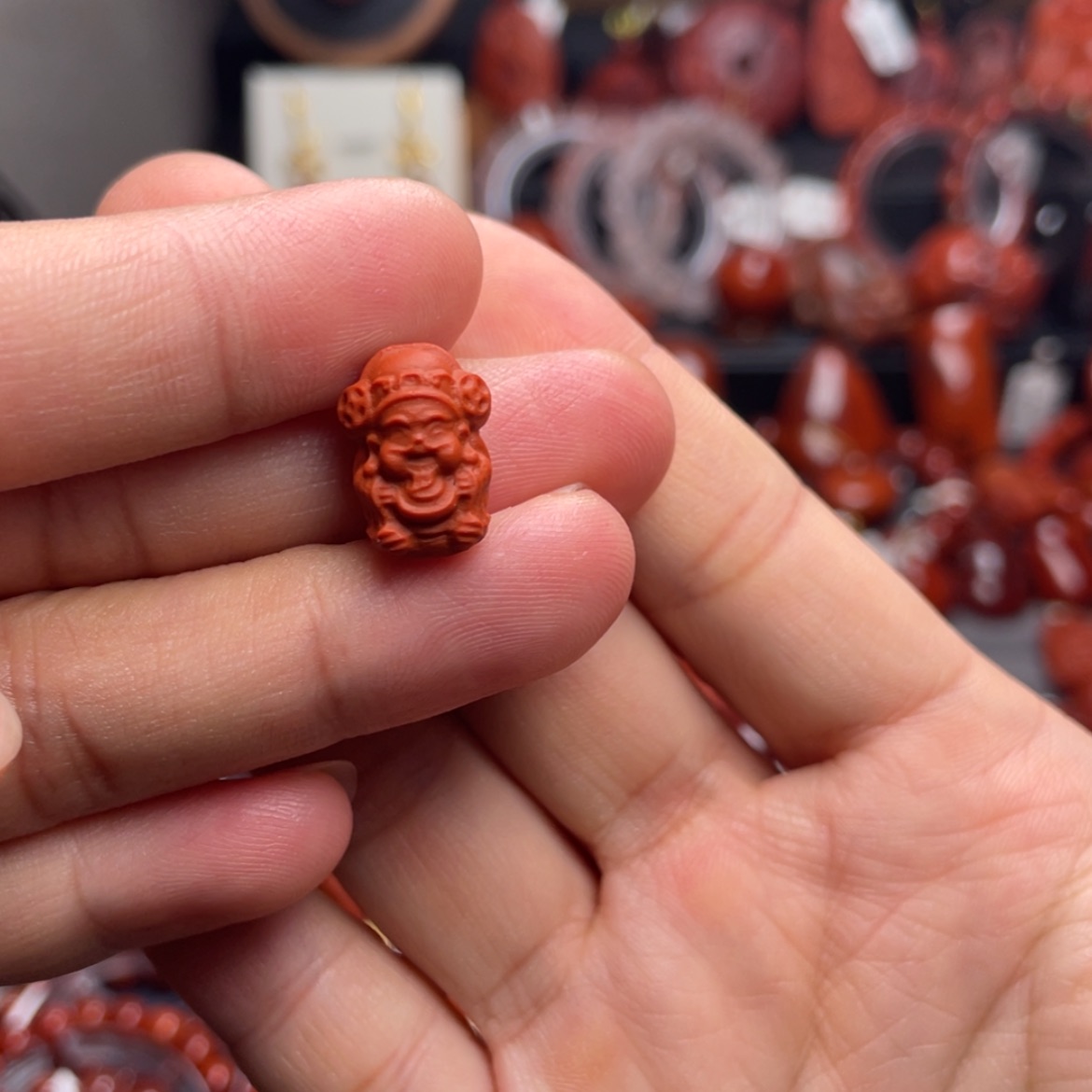 【闪购商品】未镶嵌财神爷南红玛瑙
