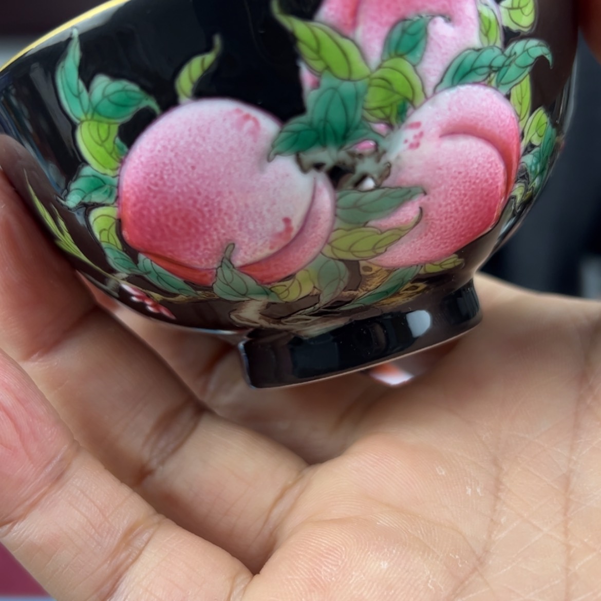 【闪购商品】摆件五桃主人杯子