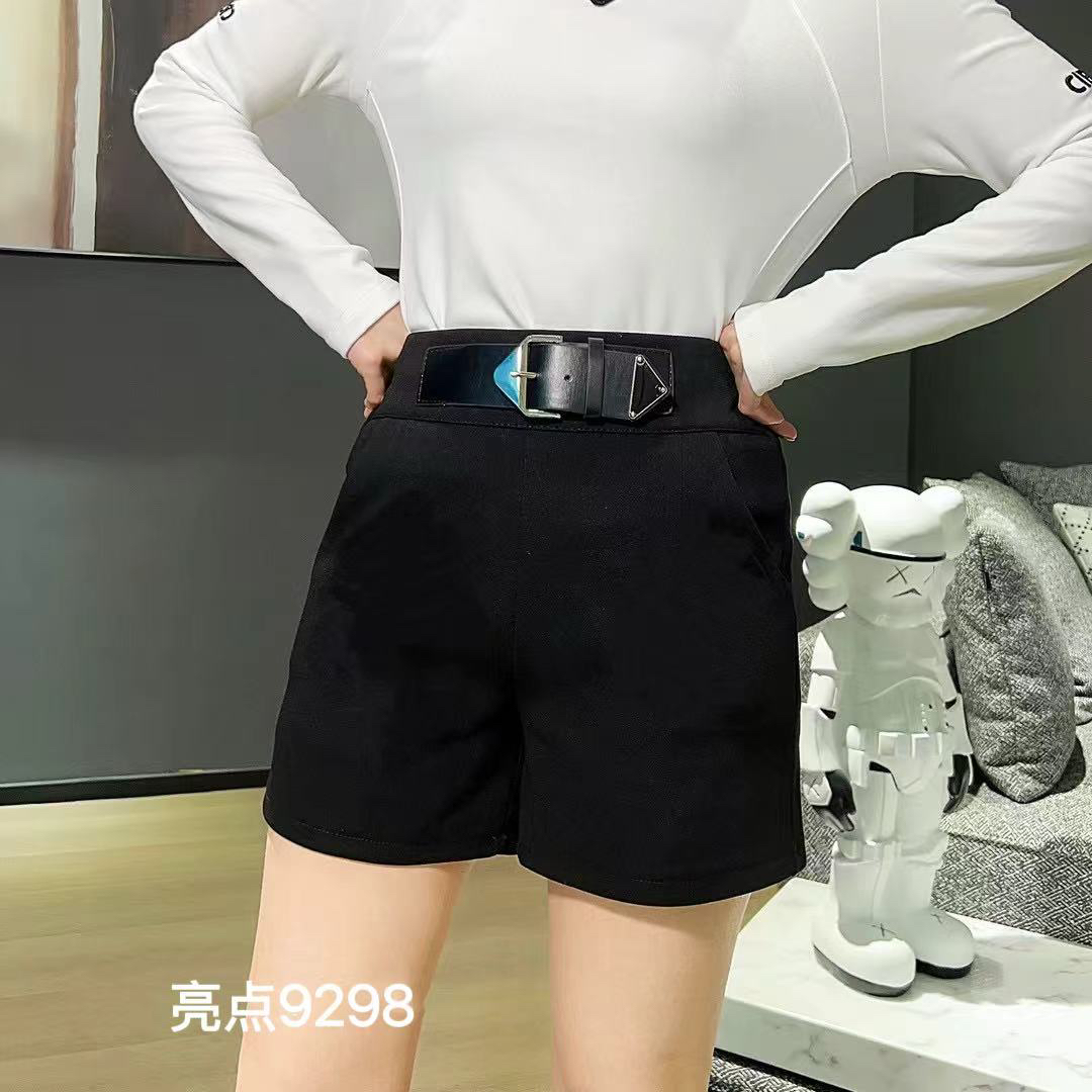 2025春季新款时尚百搭短裤韩版洋气显瘦气质大码宽松时尚搭配纯色