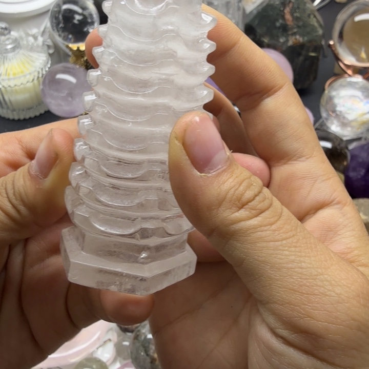 未镶嵌水晶珠宝半成品