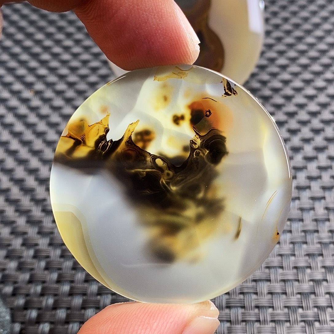 玛瑙/玉髓未镶嵌吊坠(不含链)617