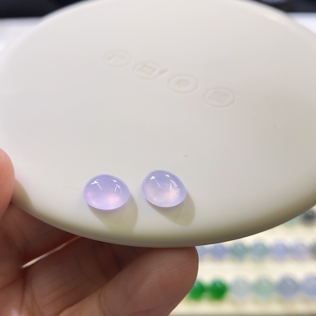 未镶嵌挂件翡翠蛋面