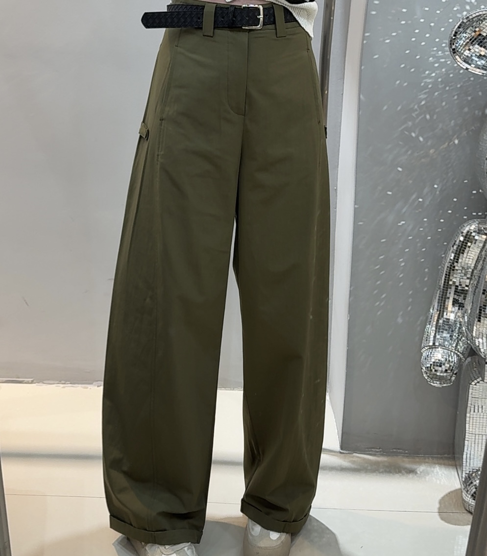 【738】夏季复古速干工装宽松阔腿休闲裤高腰直筒长裤