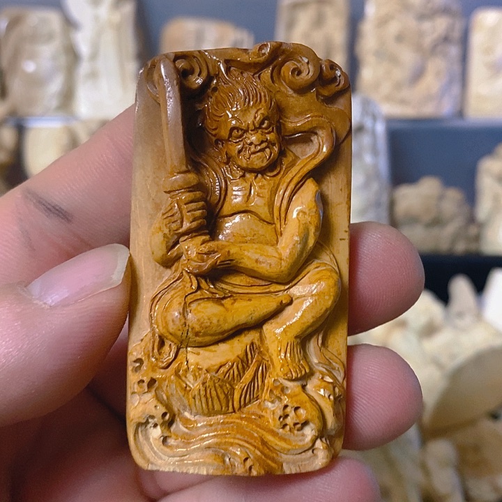 天然猛犸牙雕刻残次品