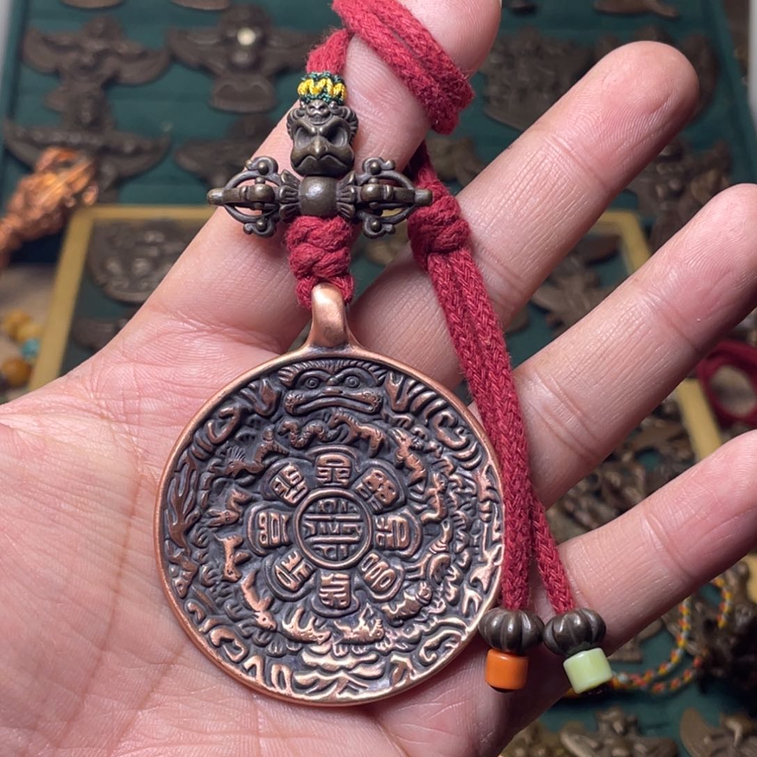 藏传精工蛙嘴九宫