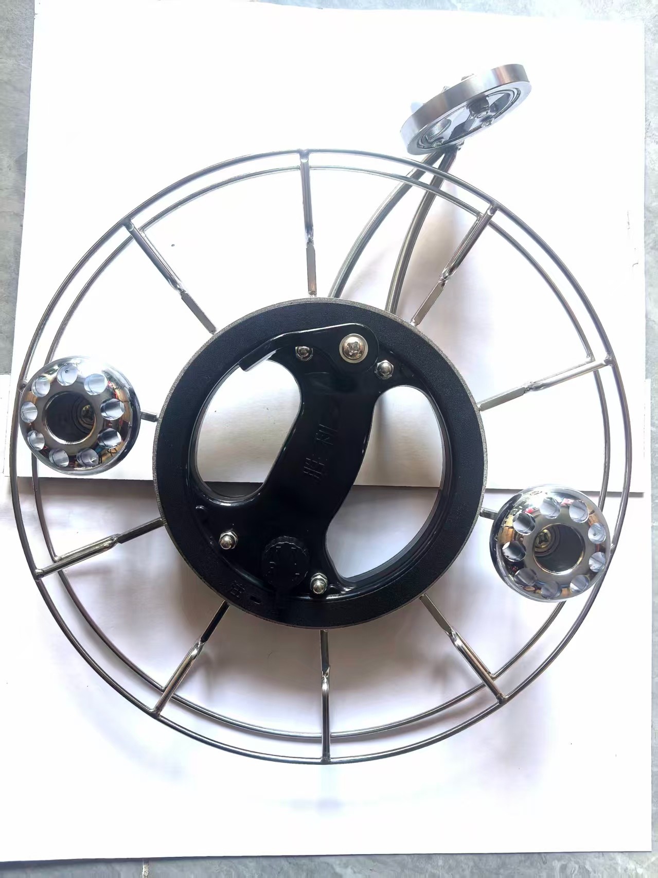 胜利不锈钢手刹轻体风筝轮成人大轴承高档静音防倒转微风线轮