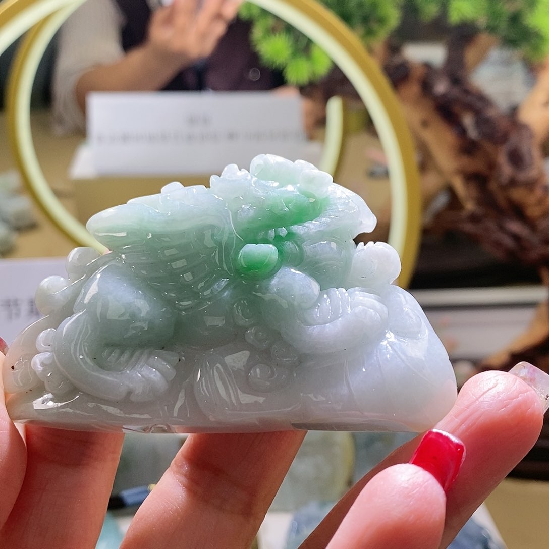 【闪购商品】翡翠颈饰未镶嵌貔貅