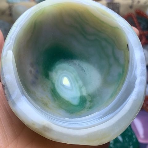玛瑙/玉髓珠宝奇石未镶嵌摆