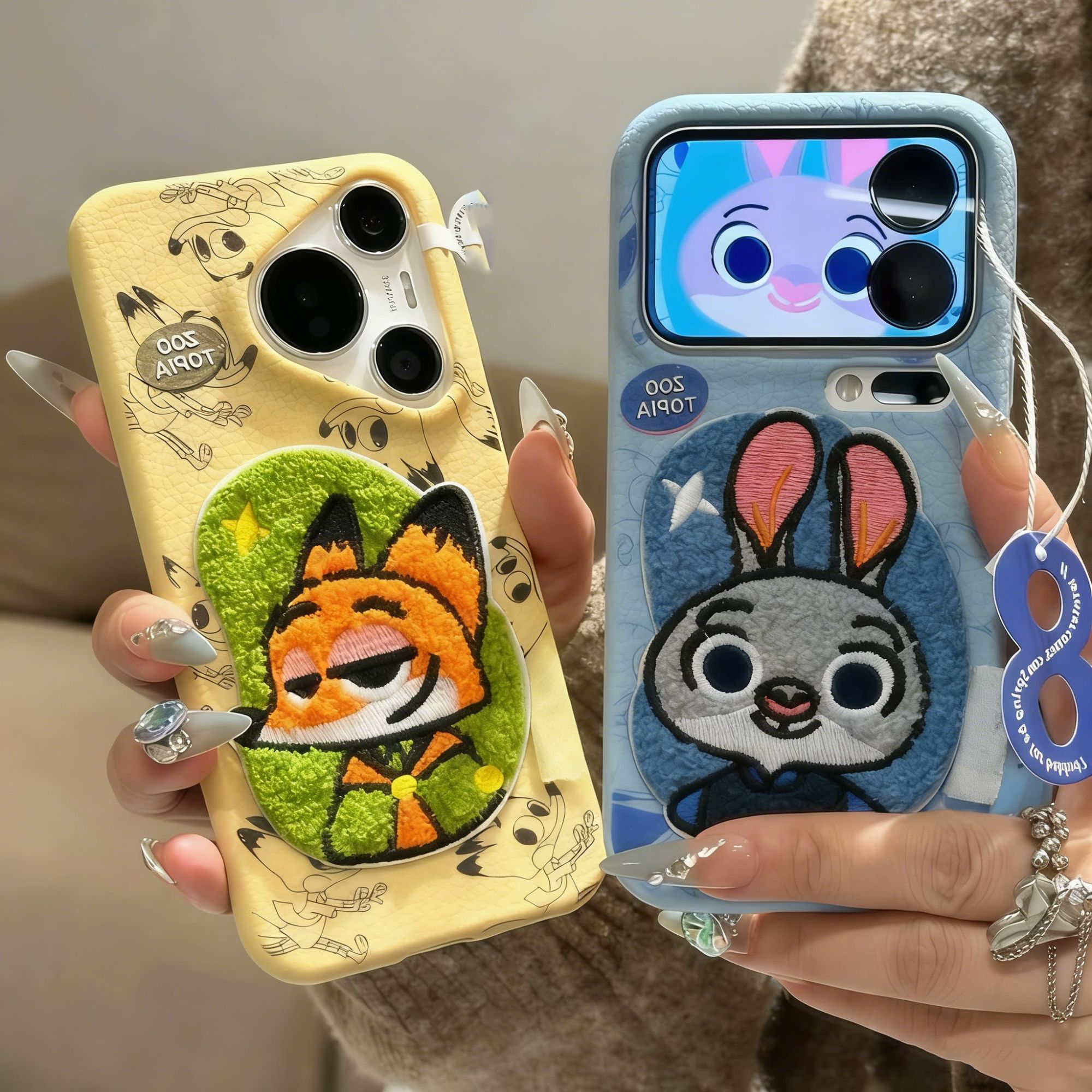 疯狂动物城尼克朱迪适用苹果17手机壳iPhone16Pro/12/15女/14pro