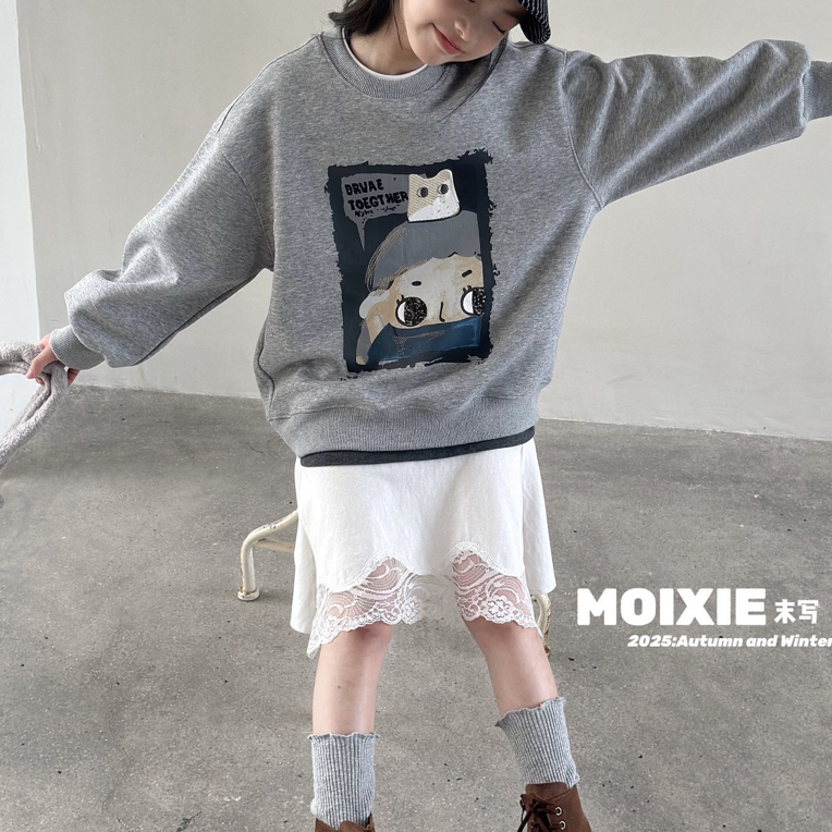 3005童装卡通印花卫衣